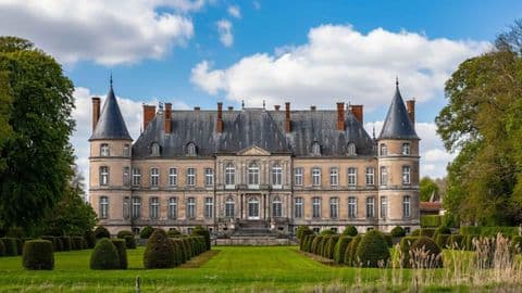 Château d'Haroué à côté de Nancy en Lorraine