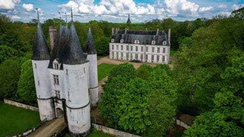 Château de Dampierre dans l'Aube.