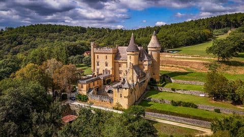 Château de Puymartin en Dordogne